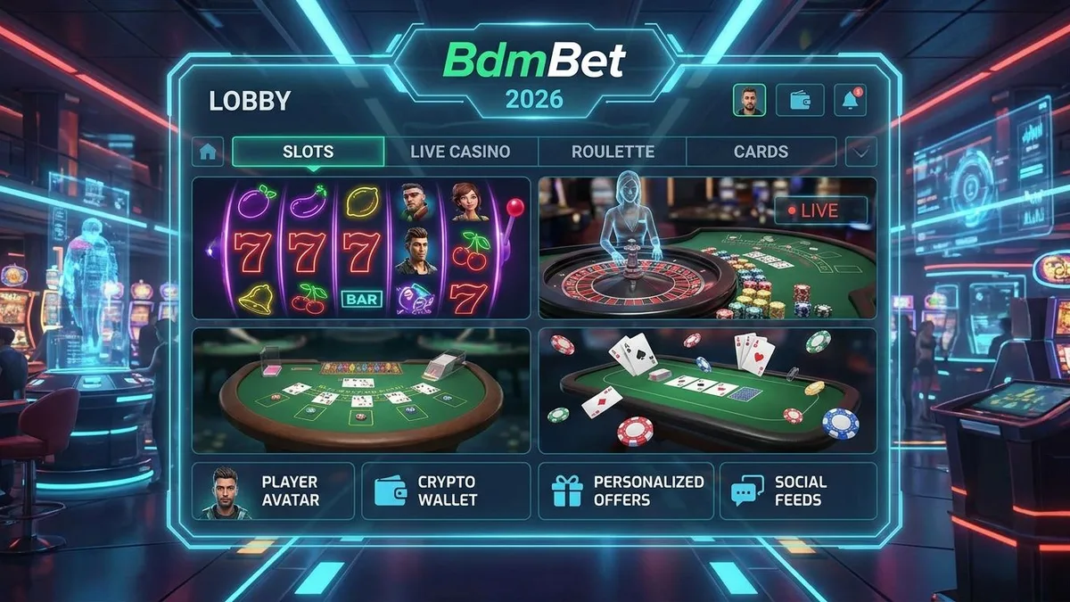 Casino spil hos BdmBet